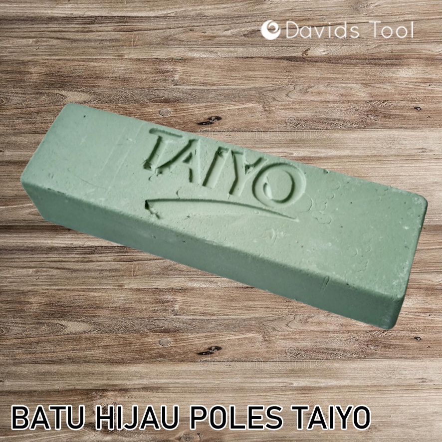 Batu Hijau Poles Watu Ijo  Stainless Pengkilap Logam Stenliss Kuningan Taiyo Kualitas Langsol