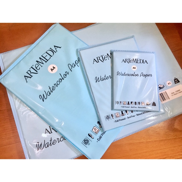 

Artemedia Watercolor Paper Pad (A6, A5, A4, A3)