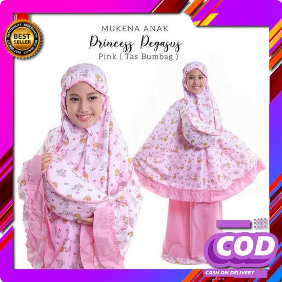 Mukena Kids Motif Series Original Tulus Signature Bahan Rayon Viscose Premium / Bira Meima Hima Elmi