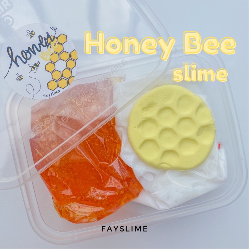 Honey Bee slime free clay madu