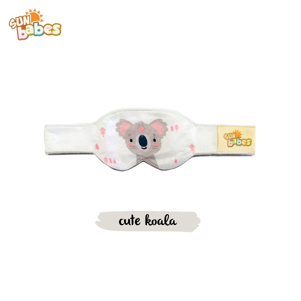 Kacamata Jemur Bayi Sun Babes Eye Mask Ultra Soft