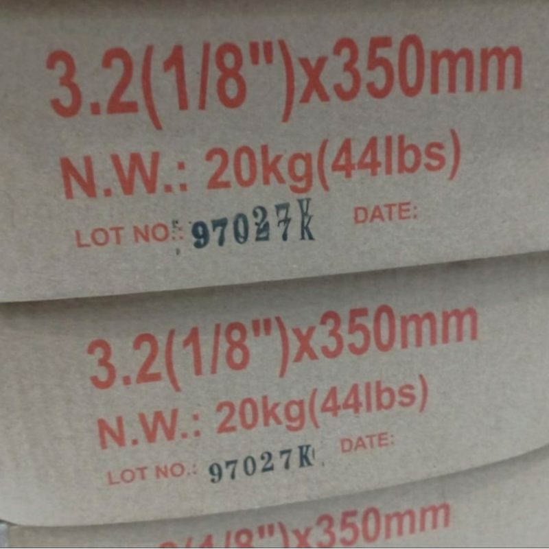 Jual (UT) Kawat Las BRIDGE J421 AWS.A5.1 E6013 - 3.2mm X 350mm not RB ...