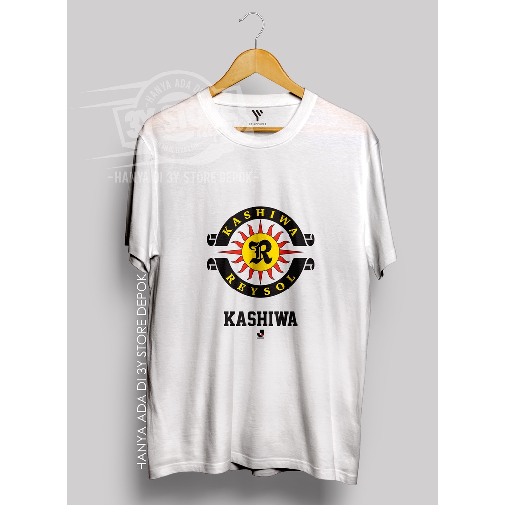 KAOS SANTAI KLUB J-LEAGUE KASHIWA REYSOL / BAHAN COTTON COMBED 30S-3Y STORE