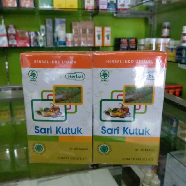 Kapsul Herbal Sari Kutuk Ekstrak Ikan Kutuk Isi 60 Kapsul Asli Original