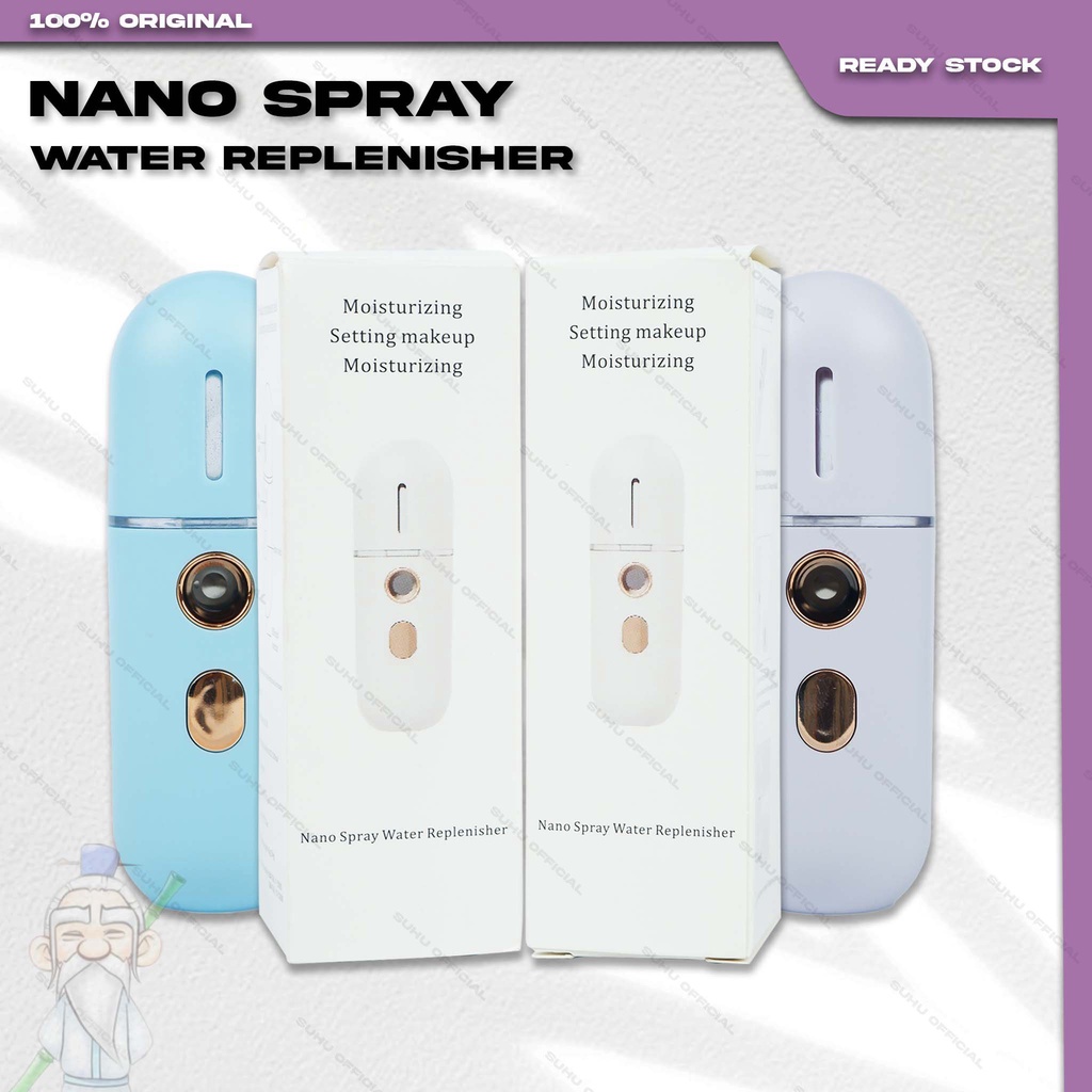 Nano Spray Portable Mini USB / Mist Sprayer Pelembab Wajah Premium