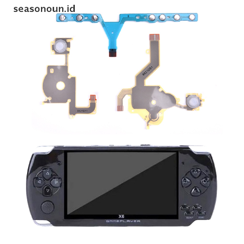 Kabel Flex Tombol Kiri Kanan Volume PCB Untuk PSP 3000