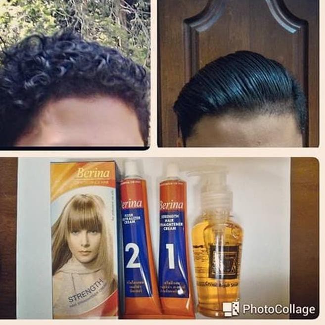 Hae Promo Berina Krim Pelurus Rambut Original Rebonding Grooming Hair Shopee Indonesia