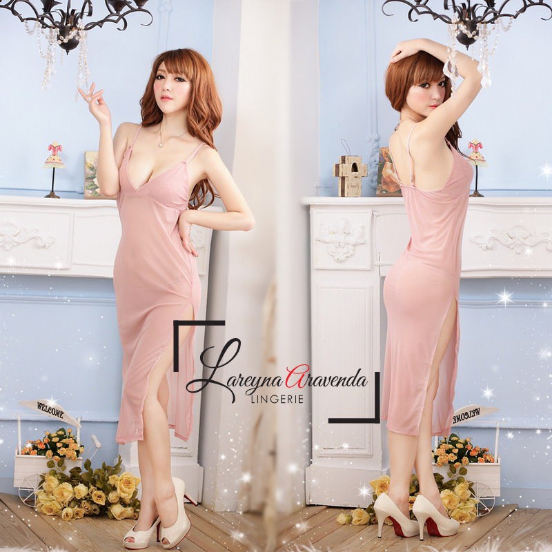 Wanita jepang Model Mini Daster Seksi (COD) Lingerie + G String Sexy Lingerie Murah CD+BRA Lingerie 