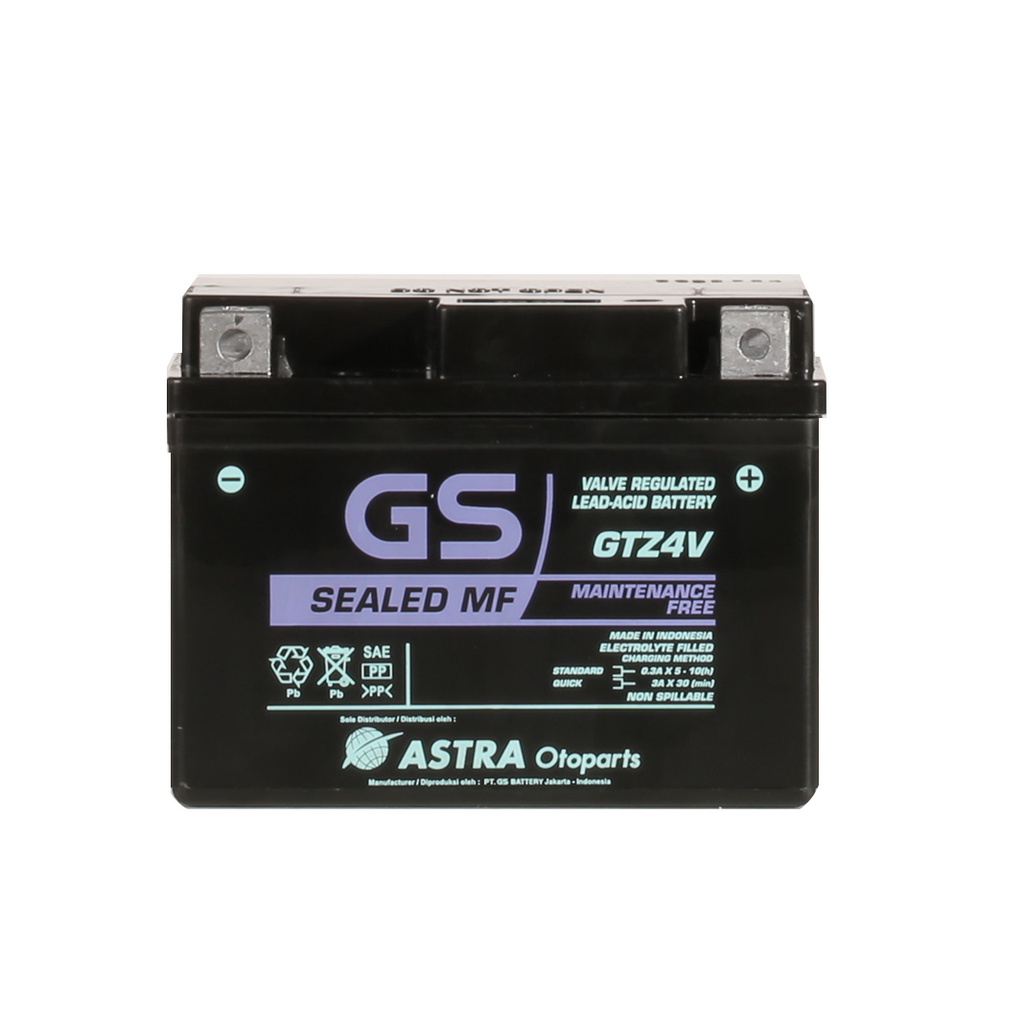 ACCU GS ASTRA GTZ-4V DAN GTZ-5S GS ASTRA