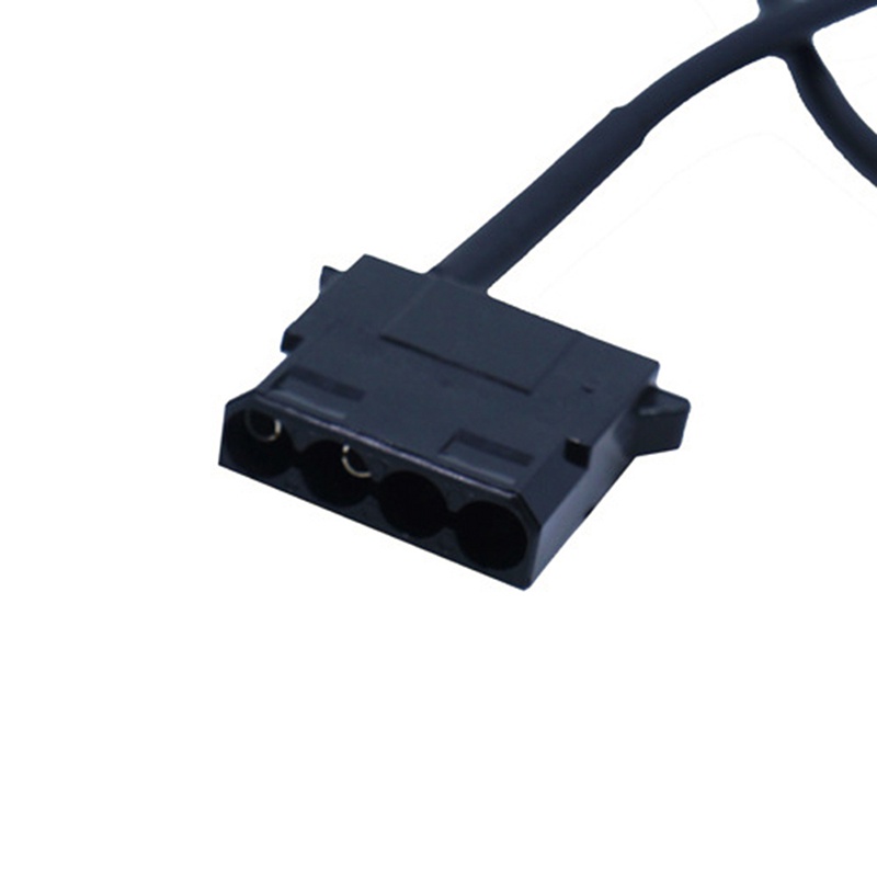 {LUCKID}USB to 4Pin Molex with Switch PC Fan Connector Cable Adapter Cord