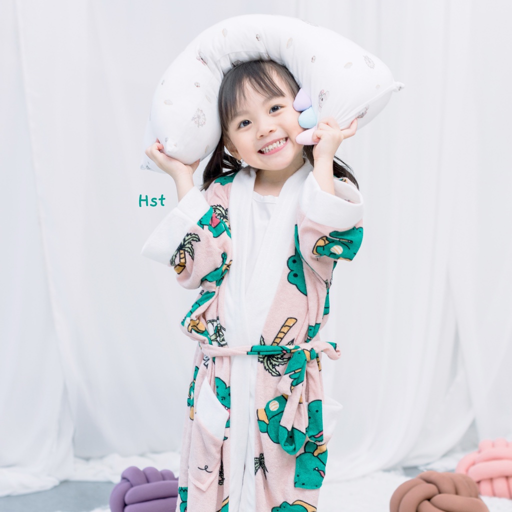 LIMITED Edition !!! Kimono Handuk Anak HST  ``Dillo si buaya gemesin``  (2 tahun-15 Tahun)