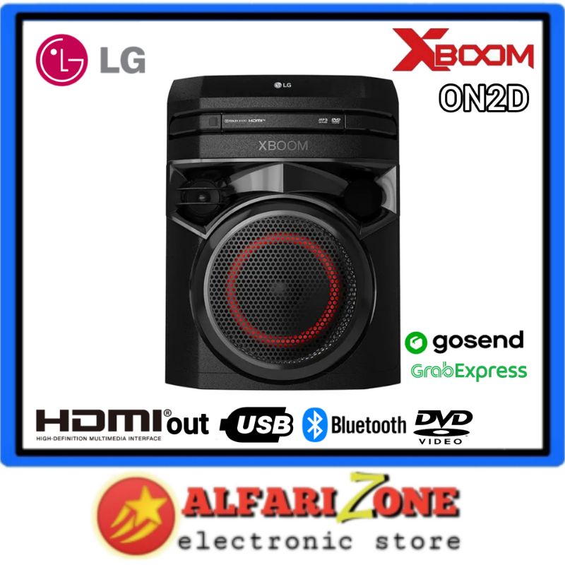 Speaker LG Xboom ON2D Bluetooth HDMIout |Speaker Karaoke Lg Xboom ON2D