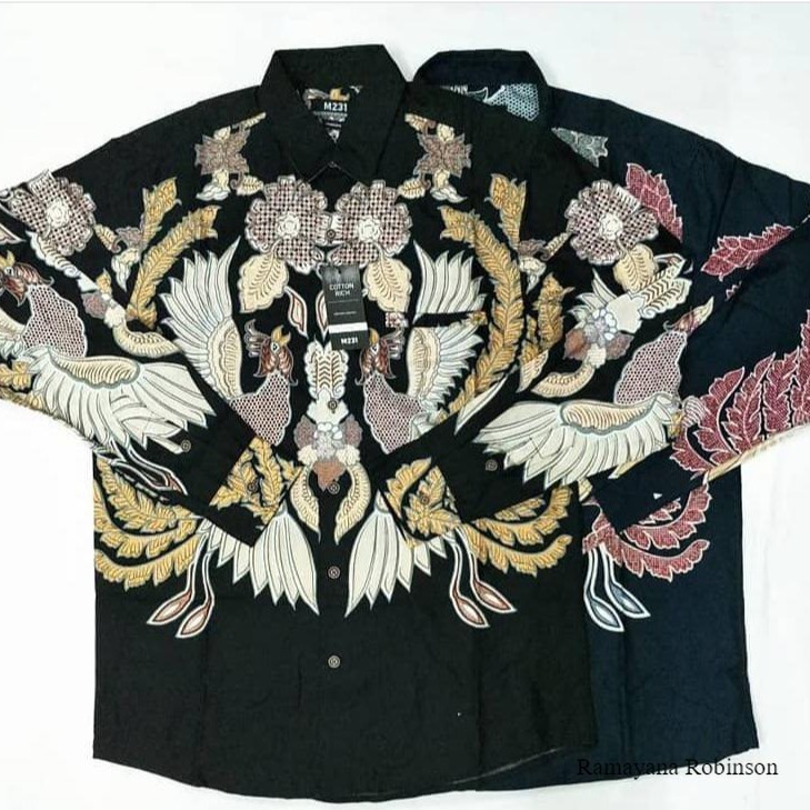 Samarinda/ M231 KEMEJA BATIK LENGAN PANJANG/M22201589/ BATIK LENGAN PANJANG