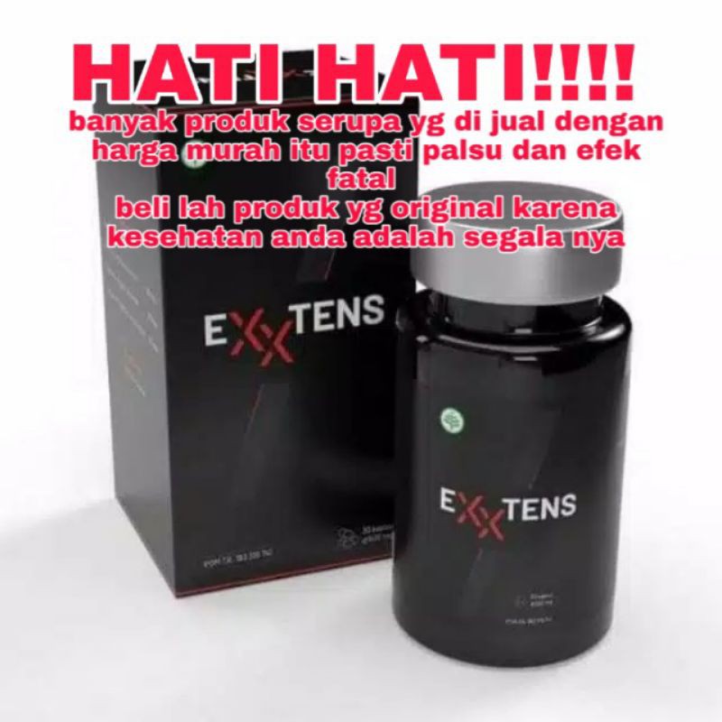 EXXTENS OBAT STAMINA PRIA ASLI ORIGINAL
