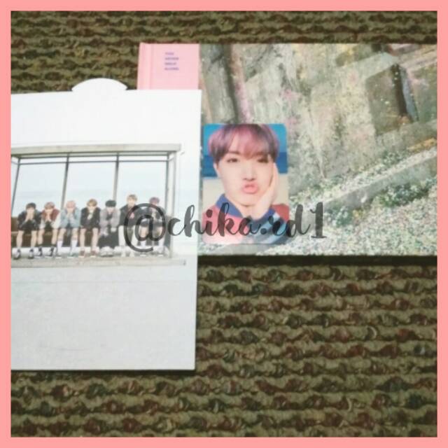 WTS Pc BTS JHope YNWA Ver Pink Official + Group Standee BTS YNWA✨