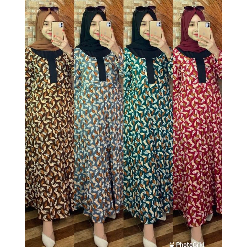 GAMIS PLISKET MOTIF