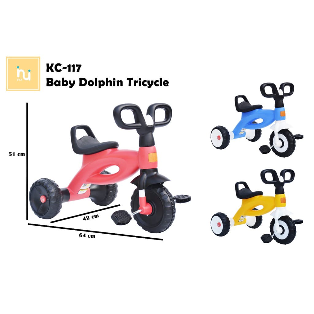 Inui Baby Dolphin Tricycle KC-117