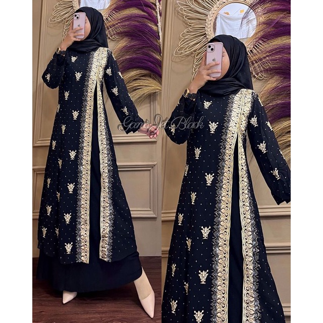 Gamis Jet Black