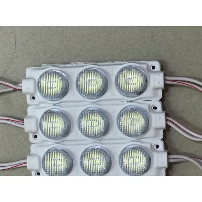 Lampu LED Module 3 Watt 12V / LED Modul 3 Mata Besar