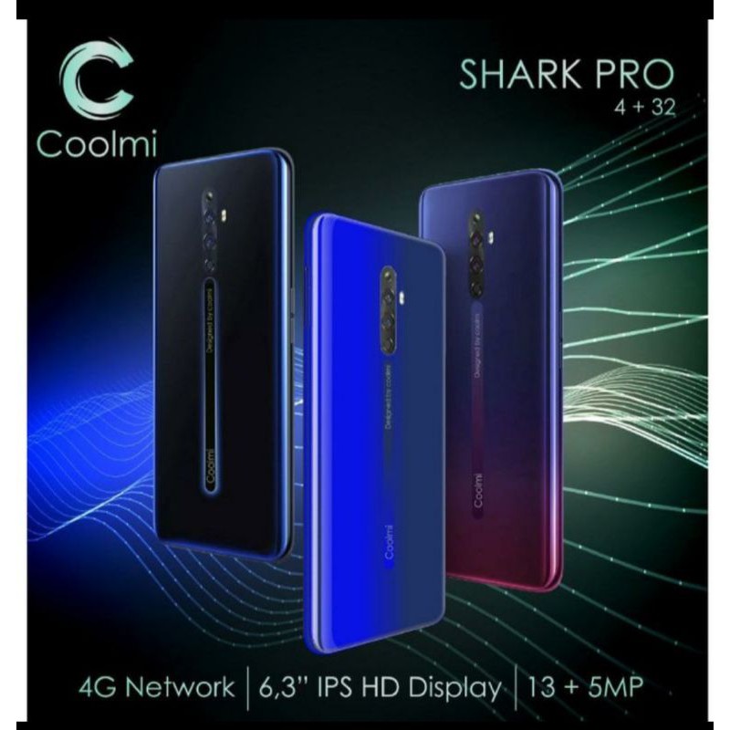Hp Collmi Shark Pro 4 32 Shopee Indonesia