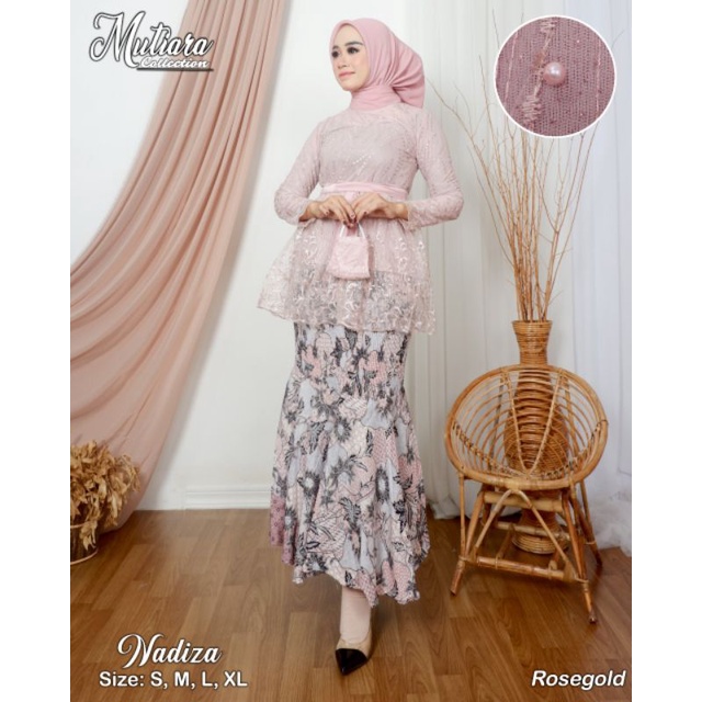 KEBAYA ORIGINAL//BLOUSE NADIZA//By Mutiara Collection