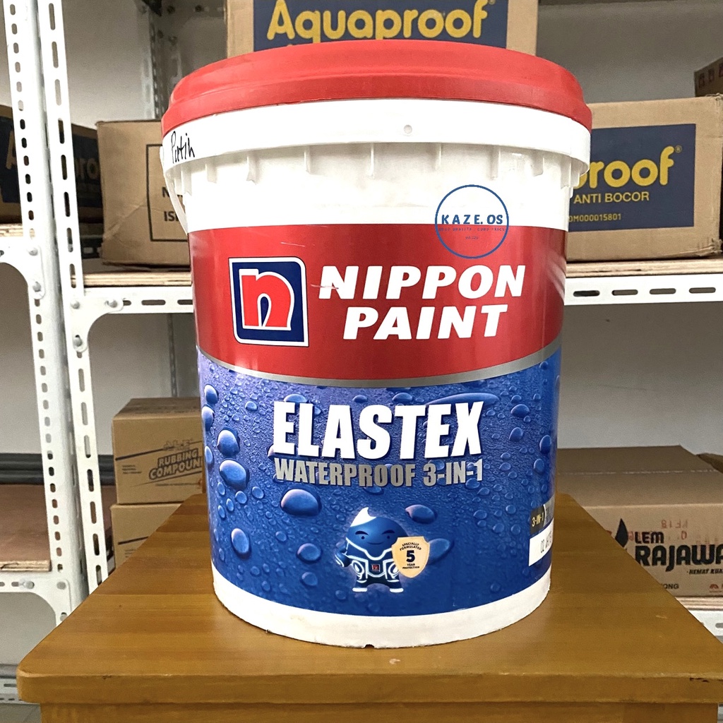 ASLI 100% ELASTEX 20 KG NIPPON PAINT HARGA TERMURAH SE SURABAYA - READY 1KG 4KG 20KG - CAT TEMBOK PE