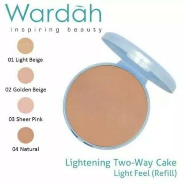 Wardah bedak Refill lightening twc