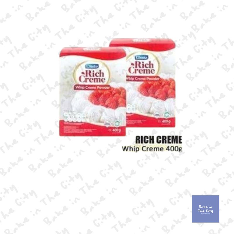 

Whipped Cream Rich Creme by Ellenka Fiber Creme - 400g