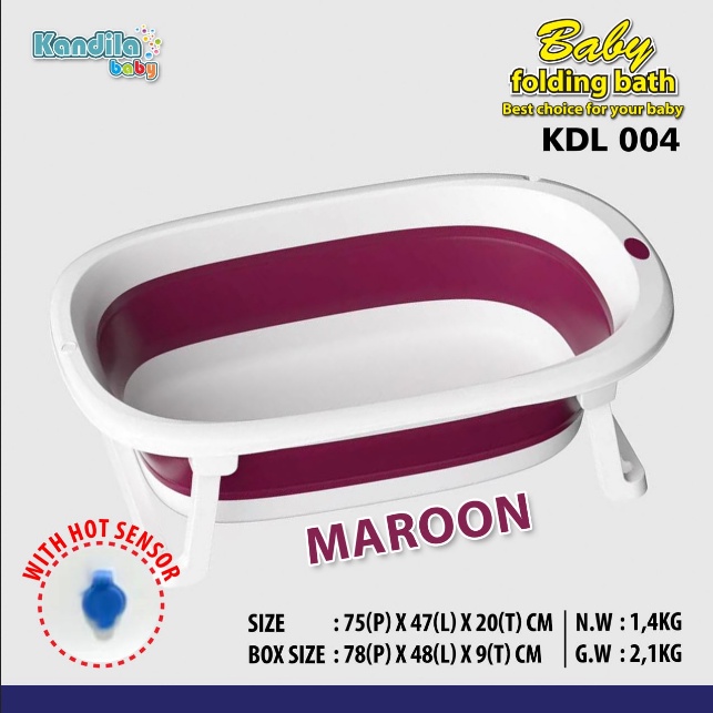 PNB203 BAK MANDI BAYI KANDILA BABY FOLDING BATH KDL004