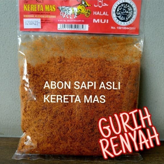 

DISKON ABON SAPI KERETA MAS 200 GR ASLI SOLO AR068