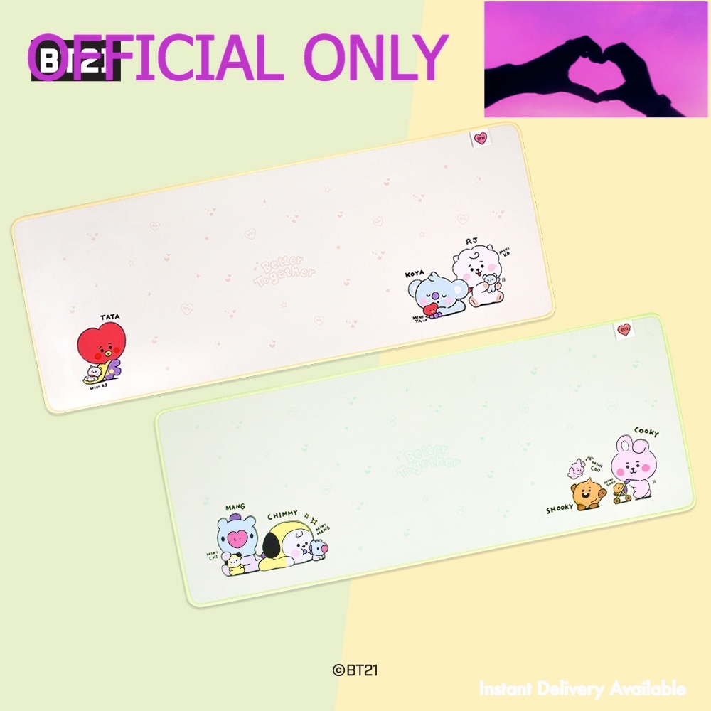 OFFICIAL ONLY [BT21] BT21 Little Buddy Baby Long Pad BTS BT21 OFFICIAL (READY STOCK)