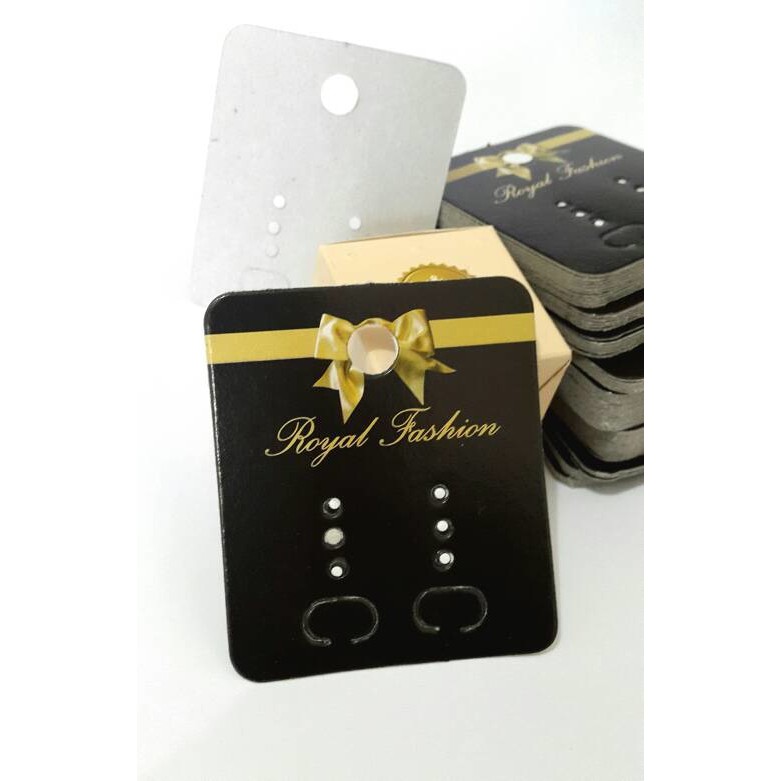 

Royal Fashion hang tag / label / kar / hanger aksesoris glamour murah