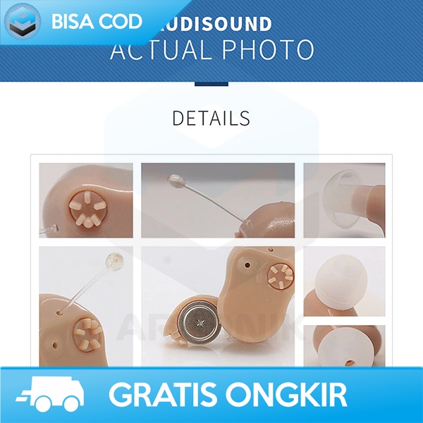 EAR HEARING AID ALAT PEMBANTU PENDENGARAN CAREVAS JZ-1088H1 ORIGINAL
