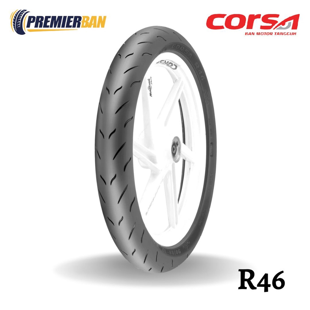 Ban Motor CORSA R46 PLATINUM Ring 14 TUBELESS Ban Motor Vario, Beat, Mio
