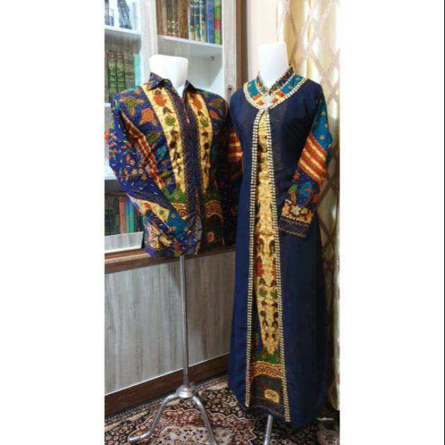 Batik couple palembang