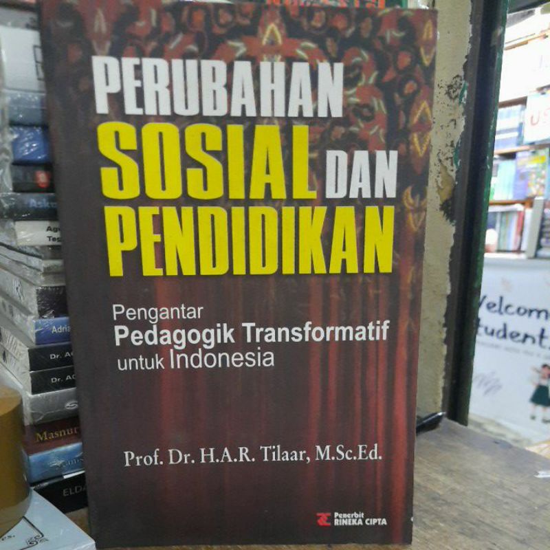 Perubahan sosial dan pendidikan.