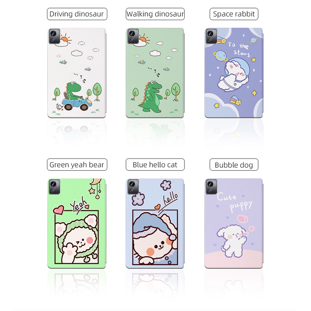 Casing Flip Case Kulit Motif Kartun Anime Untuk Realme Pad X 10.95 &quot;(2022) RMP2107 RMP2108