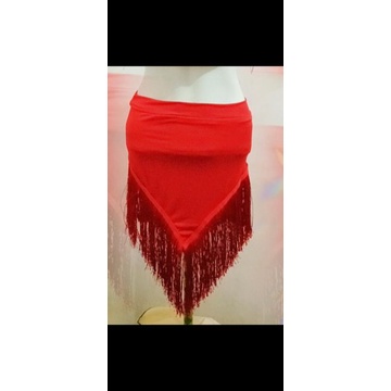 rok belly dance rumbai benang nilon