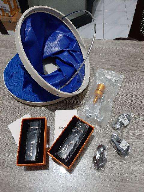 Ember Lipat 11 Liter Folding Bucket Fishing Cuci Mobil Camping