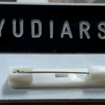 

Eklusif Nama Dada Grafir/Name Tag/Papan Nama Dada Bagus