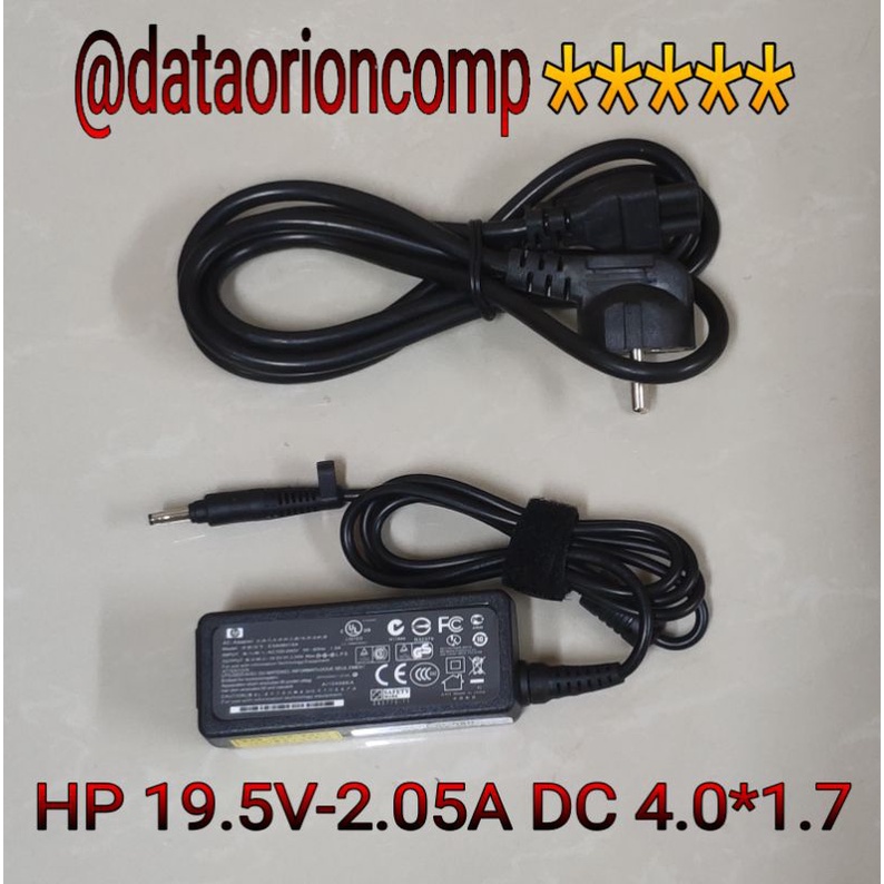 Adaptor Charger HP 19.5V 2.05A DC 4.0*1.7 mm