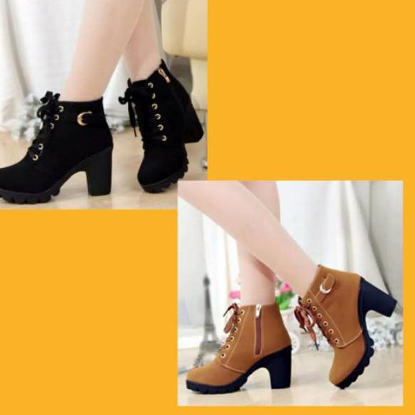 G-61 IMPORT SEPATU BOOTS FASHION KOREA IMPORT SEPATU WANITA IMPORT ✽
