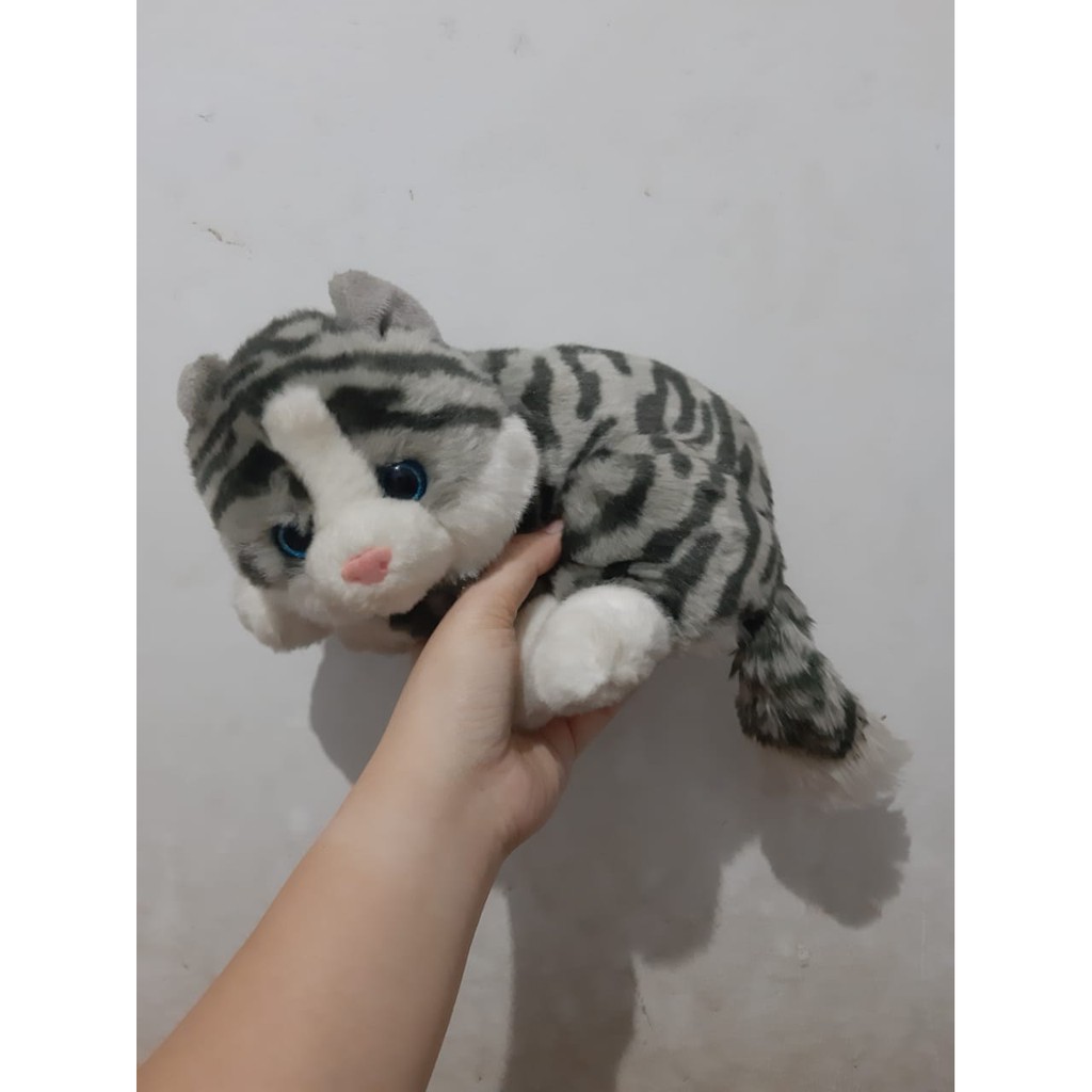 Boneka KUcing Preloved Lucu Bulu Halus