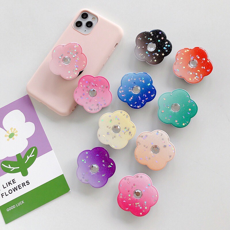 pop socket phone holder bunga holder hp