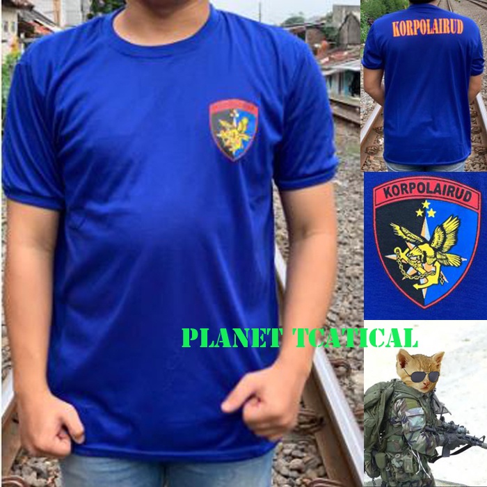 kaos polisi AIRUD  kaos korp pol airud GROSIR