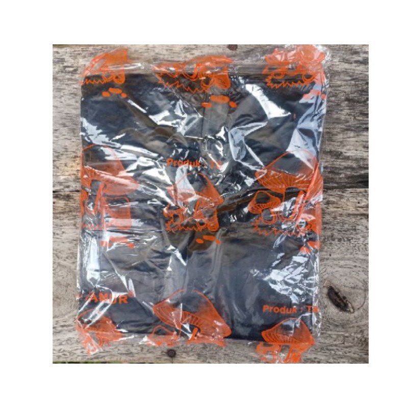 Terlaris Kresek Hitam Jamur Orange Kecil/Kantong Kresek Kecil