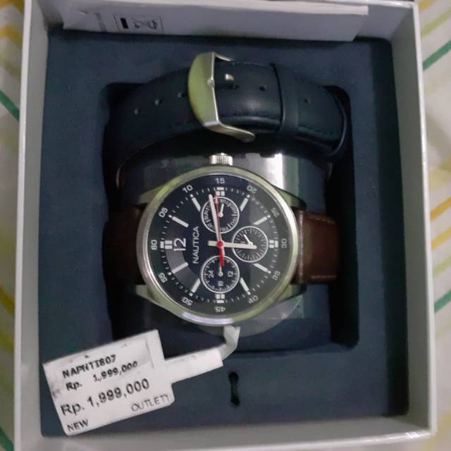 Jam tangan MEN merk nautica , NEW