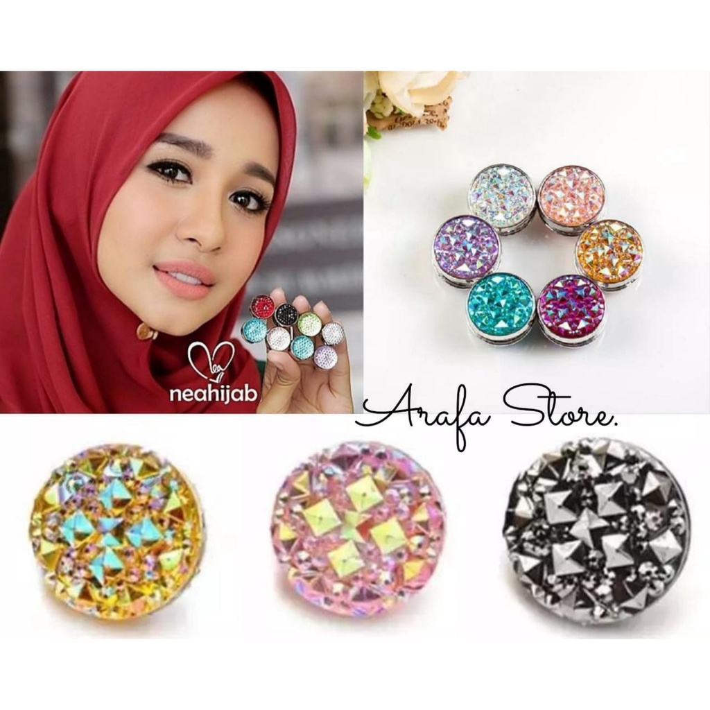 Bros Magnet Hijab  - Bros Magnet Jilbab - Bros Hijab Premium - Bros Hijabers Aksesoris Kerudung - Br