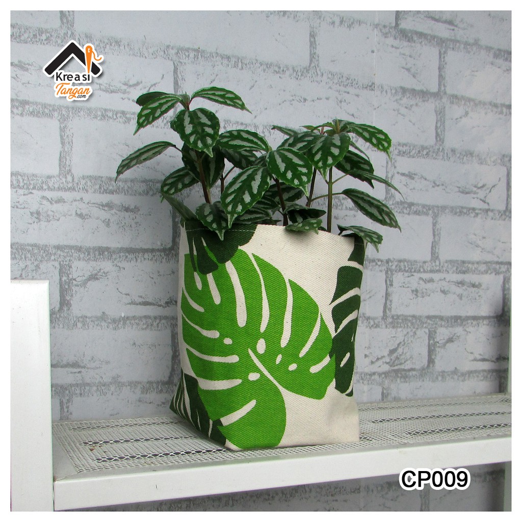 COVER POT TEMPAT PENYIMPANAN MOTIF MINIMALIS AESTHETIC CP009