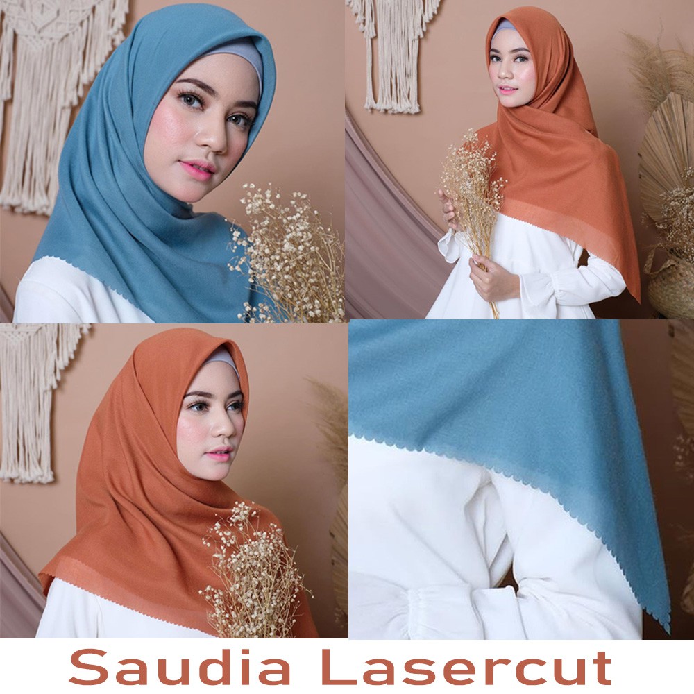 Jilbab Voal Lasercut Saudia Sonic B by Ansania/ Jilbab